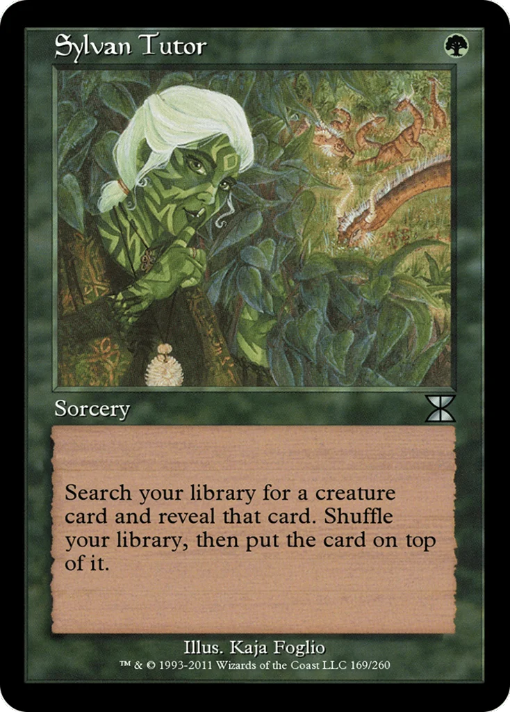 Sylvan Tutor · Masters Edition IV