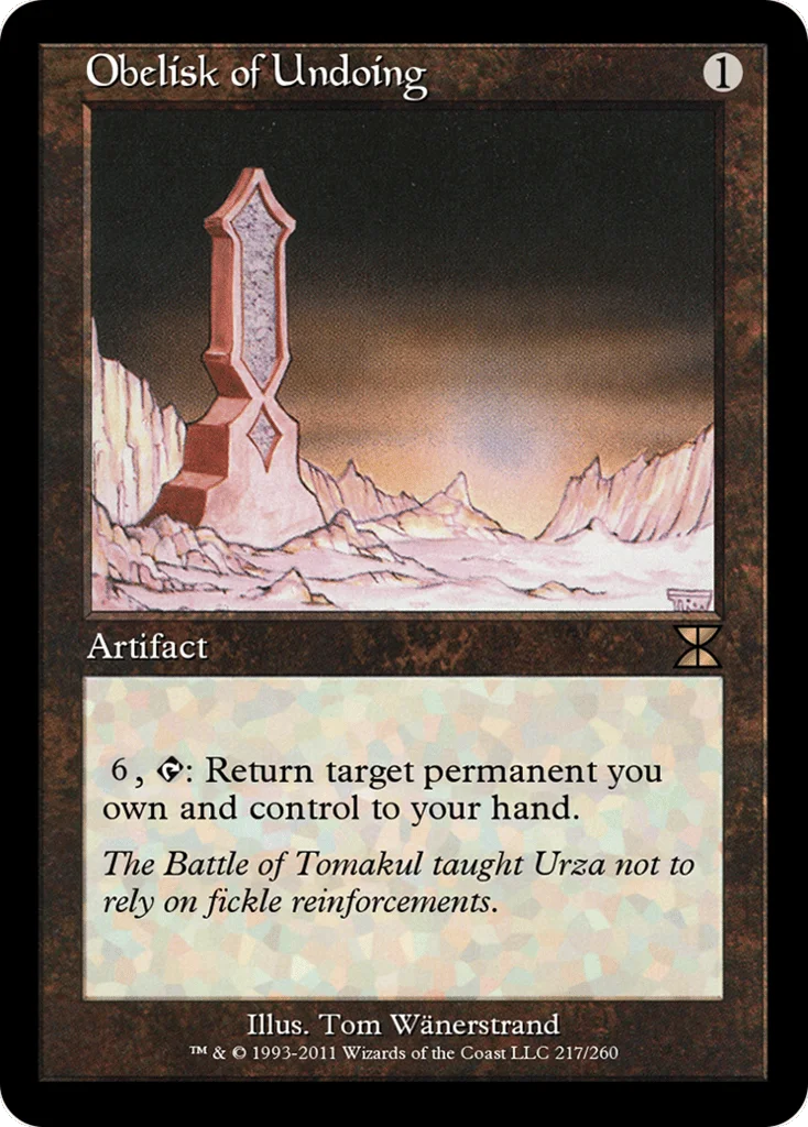 Obelisk of Undoing · Masters Edition IV