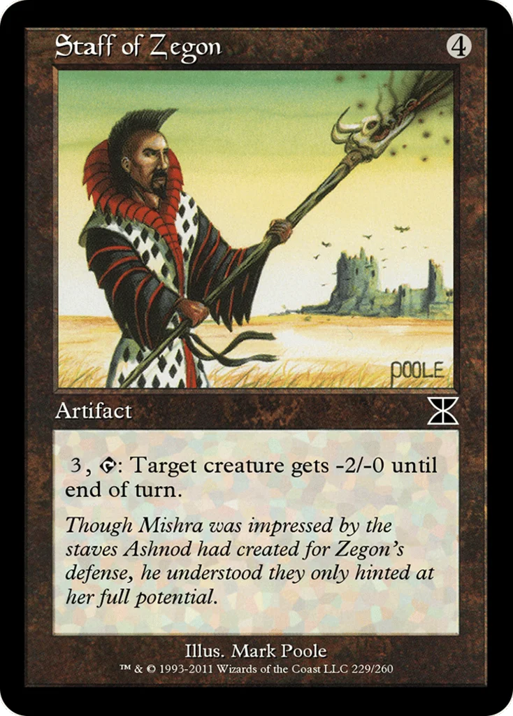 Staff of Zegon · Masters Edition IV