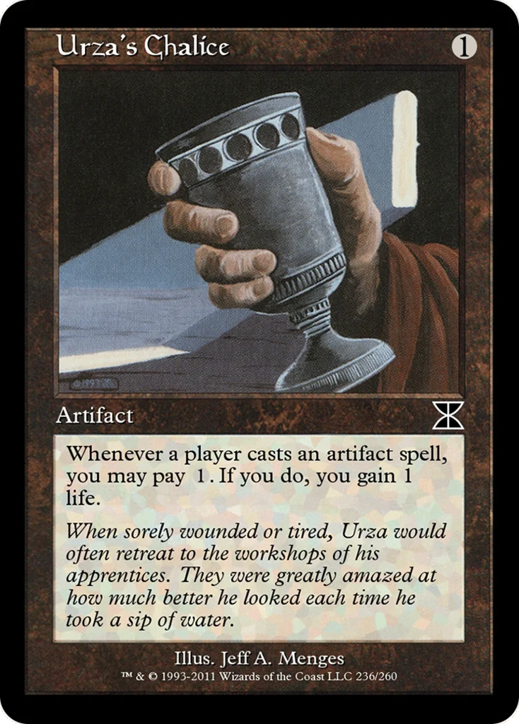 Urza's Chalice · Masters Edition IV