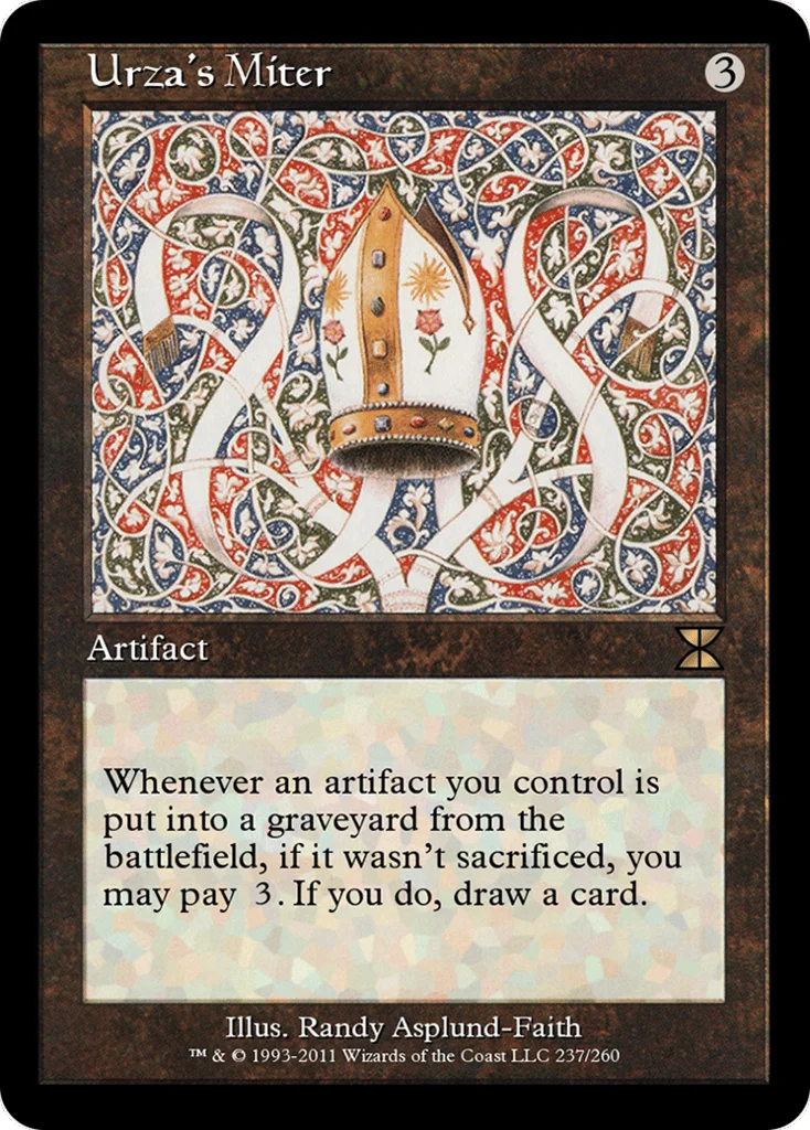 Urza's Miter · Masters Edition IV