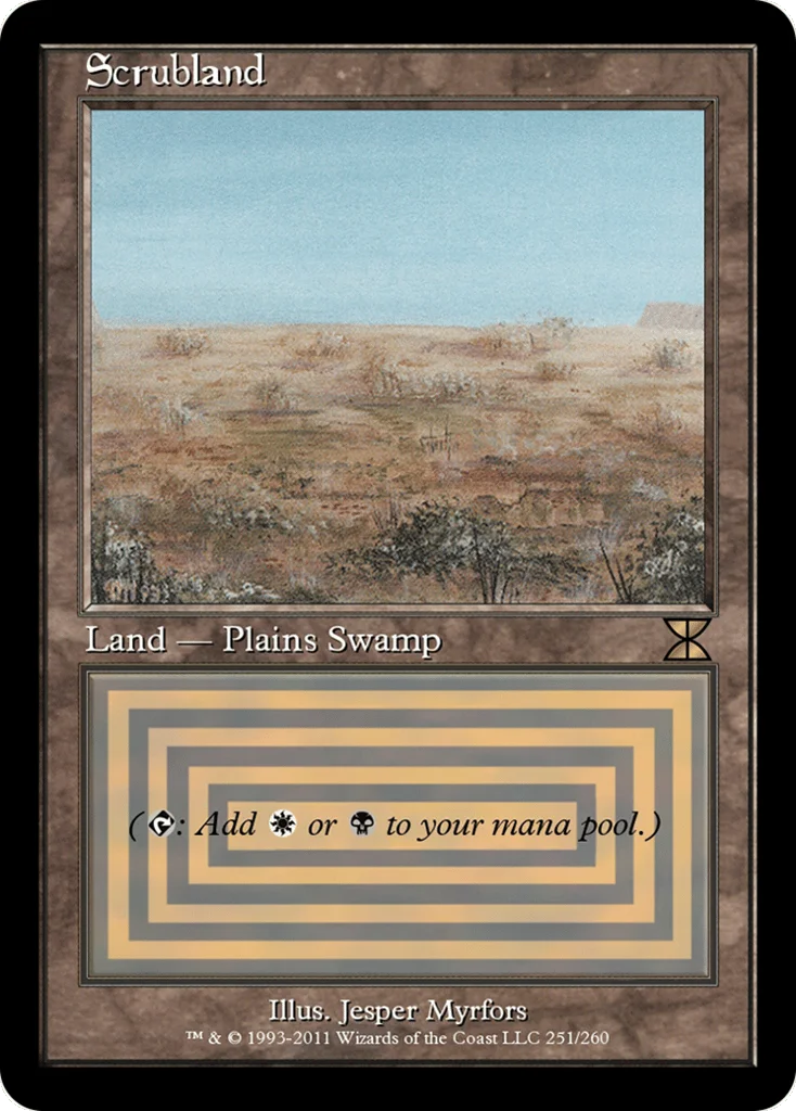 Scrubland · Masters Edition IV