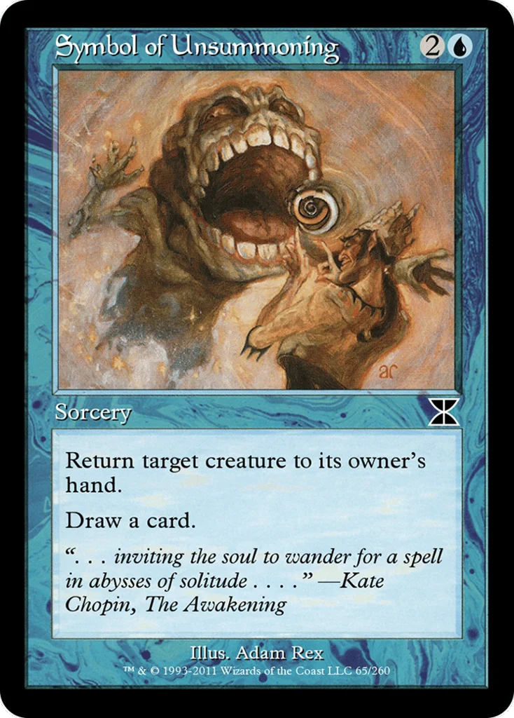 Symbol of Unsummoning · Masters Edition IV