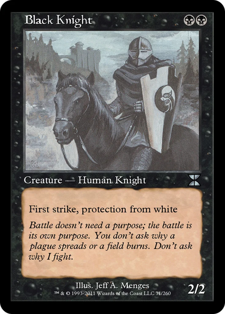 Black Knight · Masters Edition IV