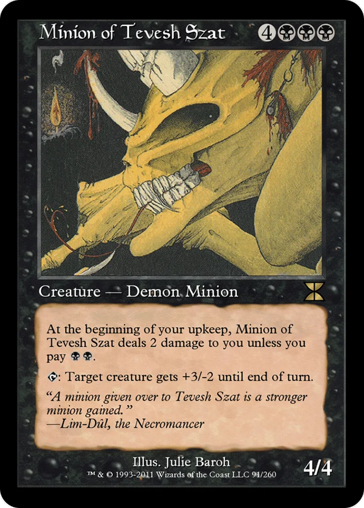 Minion of Tevesh Szat · Masters Edition IV