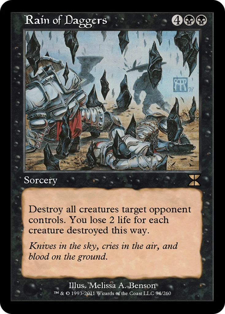 Rain of Daggers · Masters Edition IV