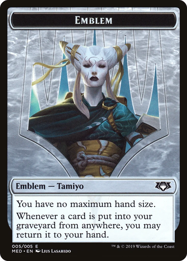Tamiyo, the Moon Sage Emblem · Mythic Edition