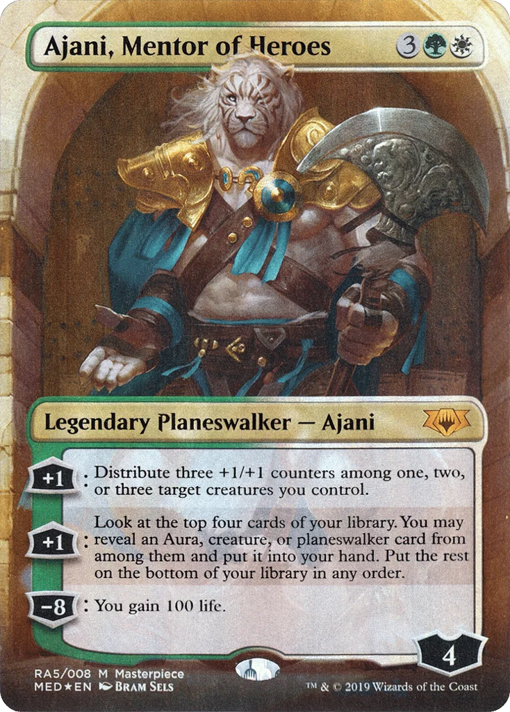 Ajani, Mentor of Heroes · Mythic Edition