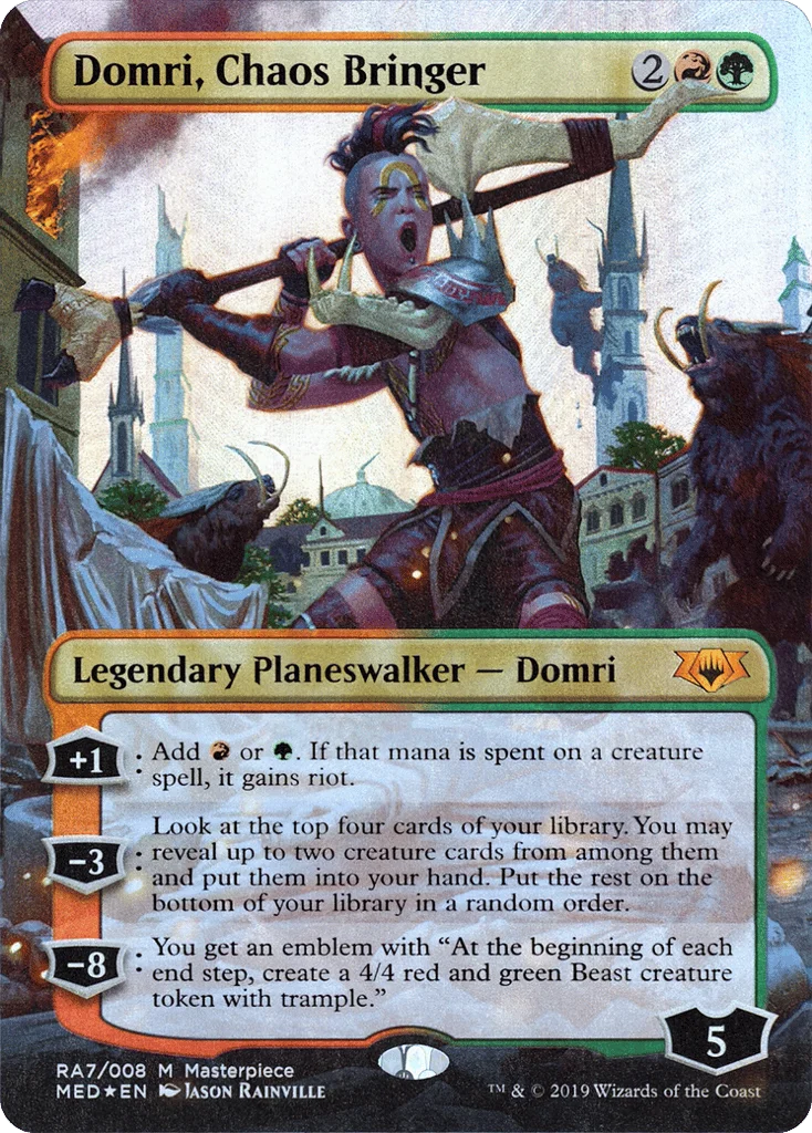 Domri, Chaos Bringer · Mythic Edition