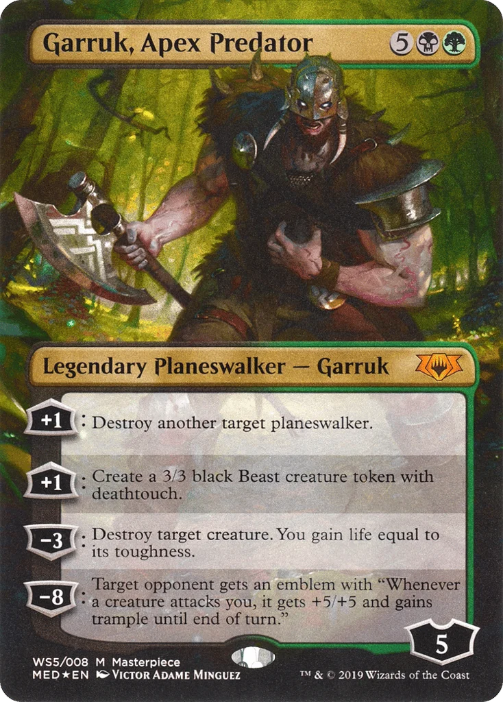 Garruk, Apex Predator · Mythic Edition