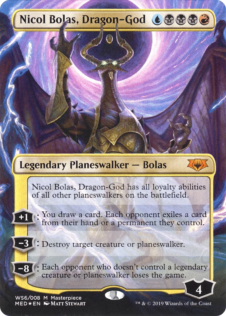 Nicol Bolas, Dragon-God · Mythic Edition
