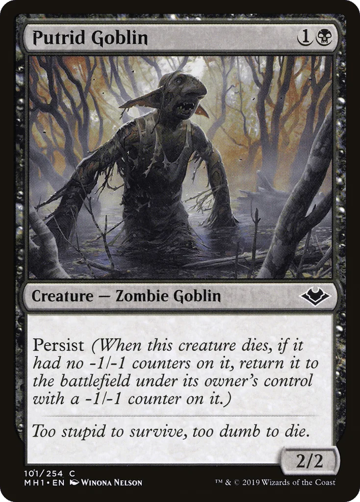 Putrid Goblin · Modern Horizons