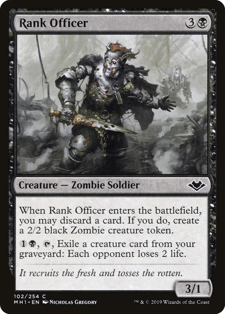 Rank Officer · Modern Horizons