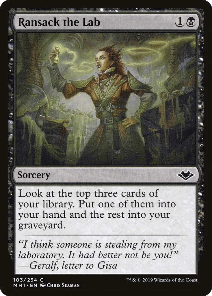 Ransack the Lab · Modern Horizons