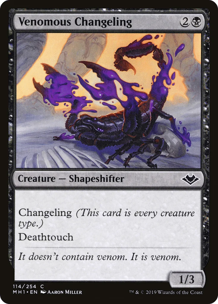 Venomous Changeling · Modern Horizons