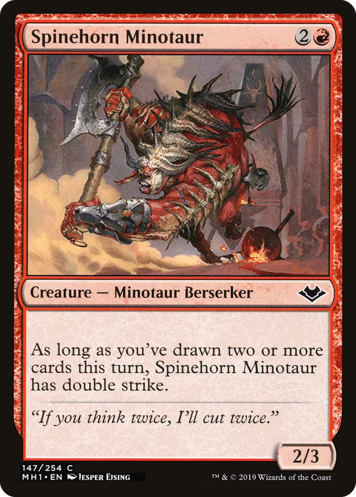 Spinehorn Minotaur · Modern Horizons