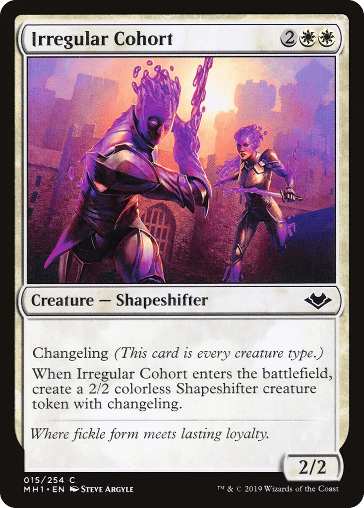Irregular Cohort · Modern Horizons