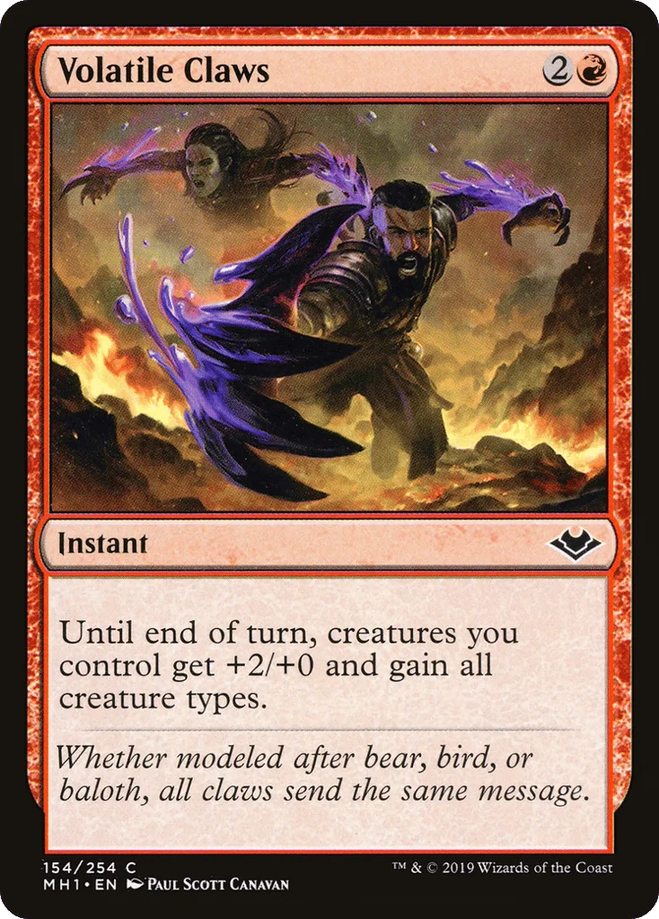 Volatile Claws · Modern Horizons