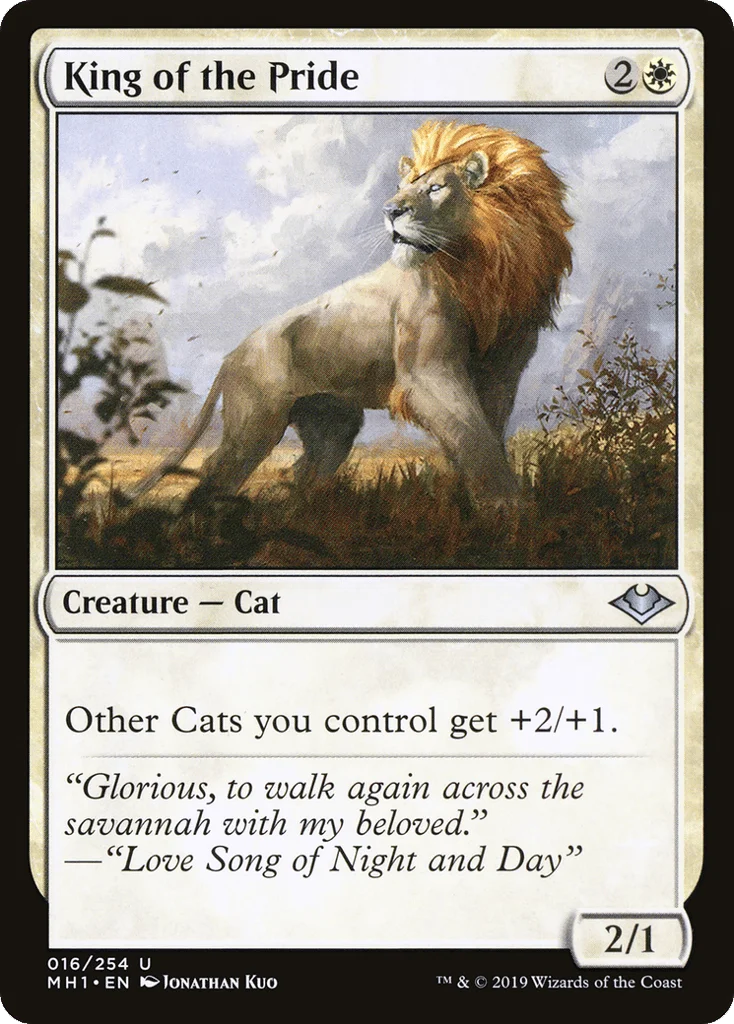 King of the Pride · Modern Horizons
