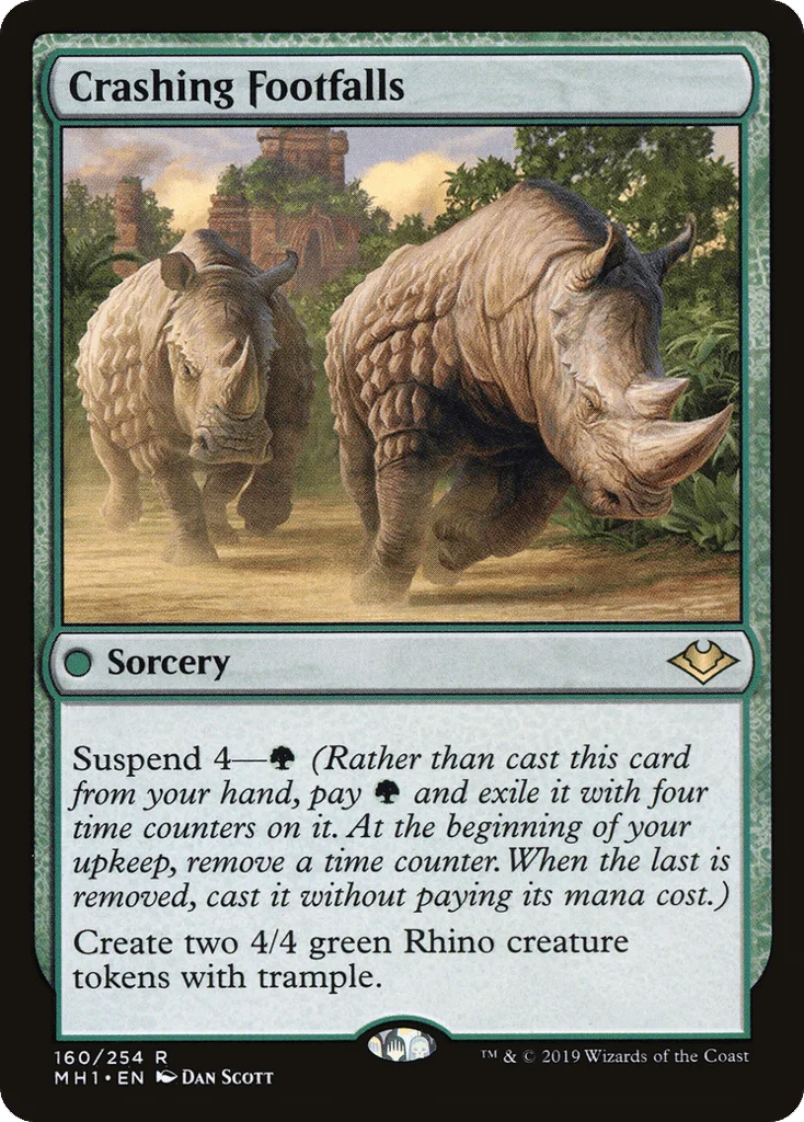 Crashing Footfalls · Modern Horizons