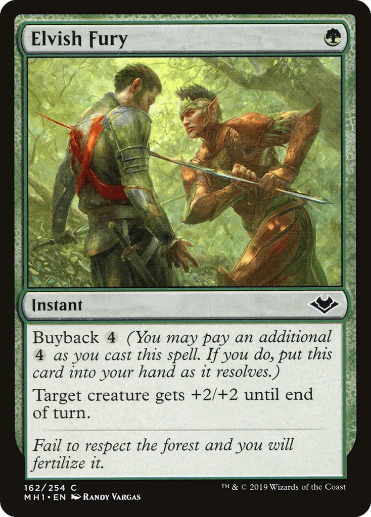 Elvish Fury · Modern Horizons