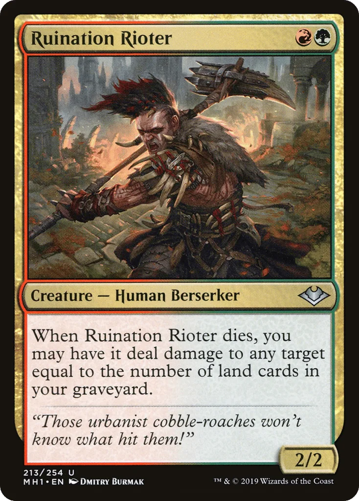 Ruination Rioter · Modern Horizons