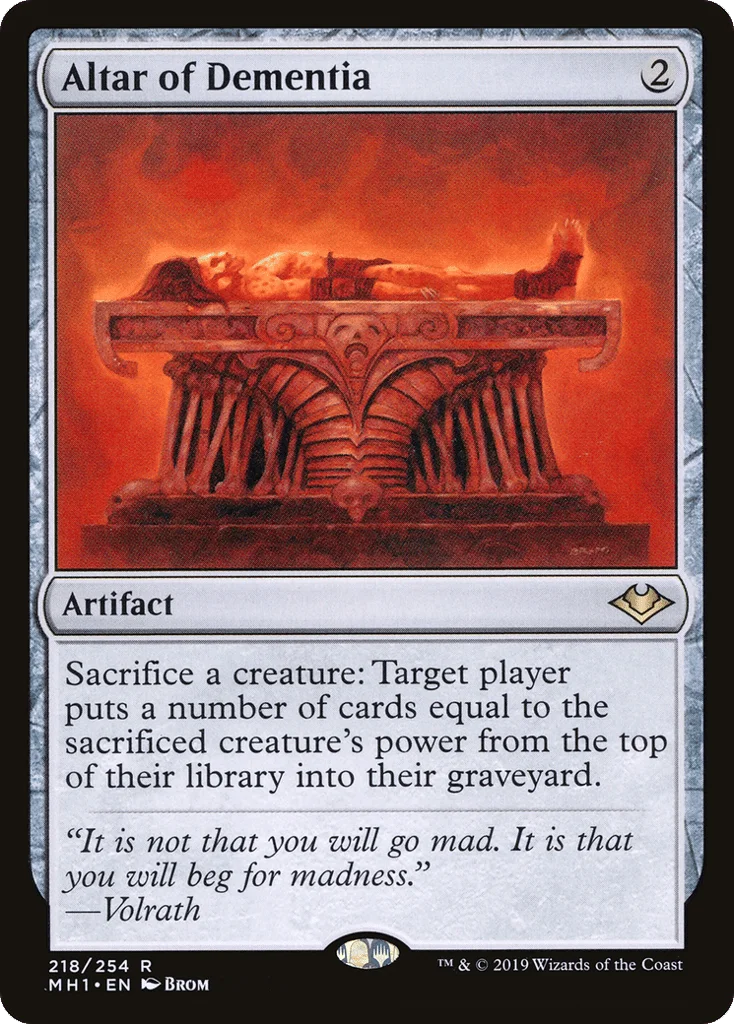 Altar of Dementia · Modern Horizons