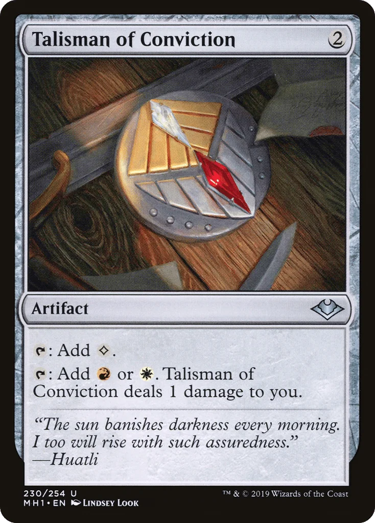 Talisman of Conviction · Modern Horizons