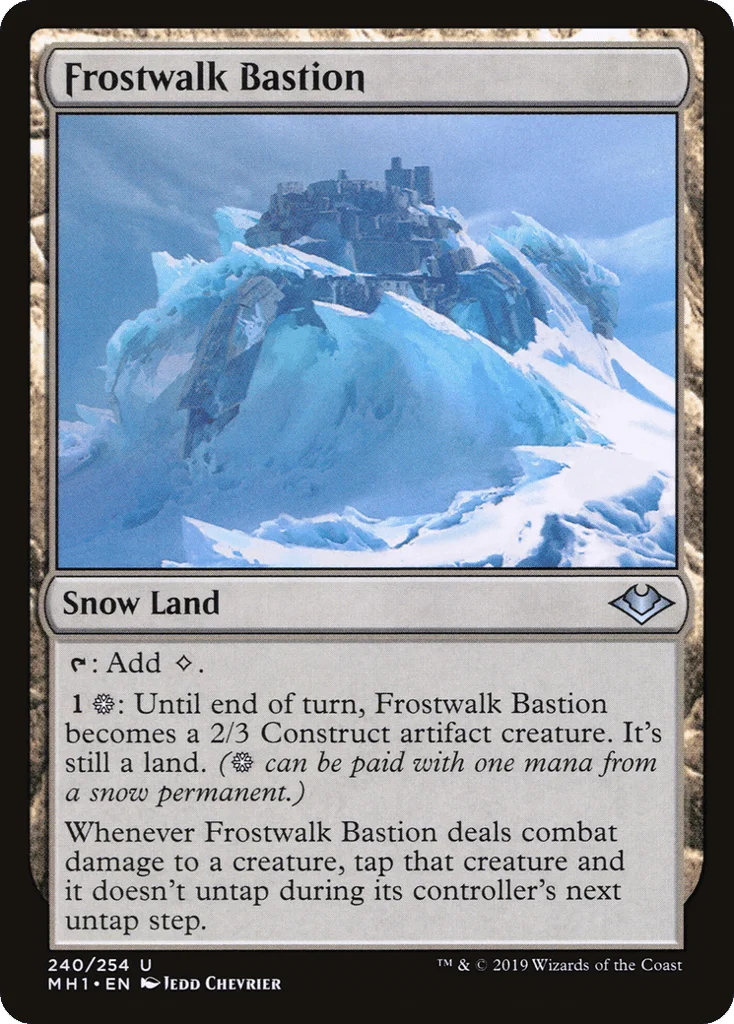 Frostwalk Bastion · Modern Horizons