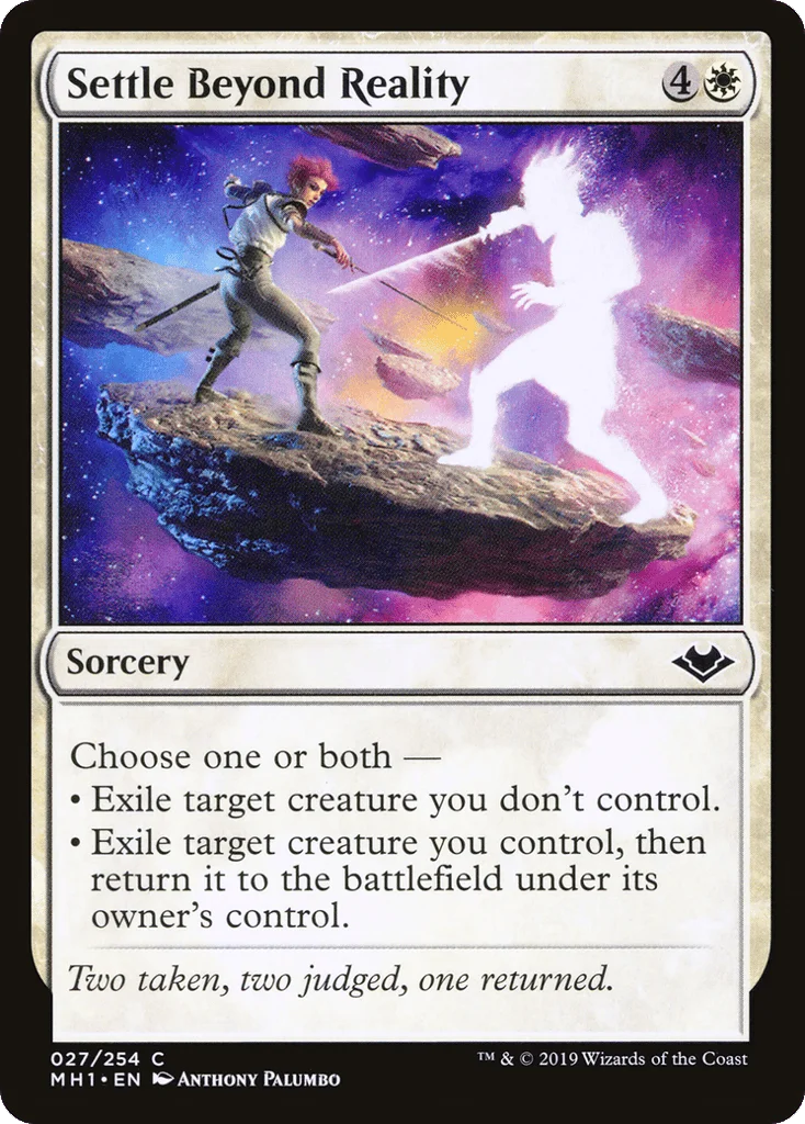 Settle Beyond Reality · Modern Horizons