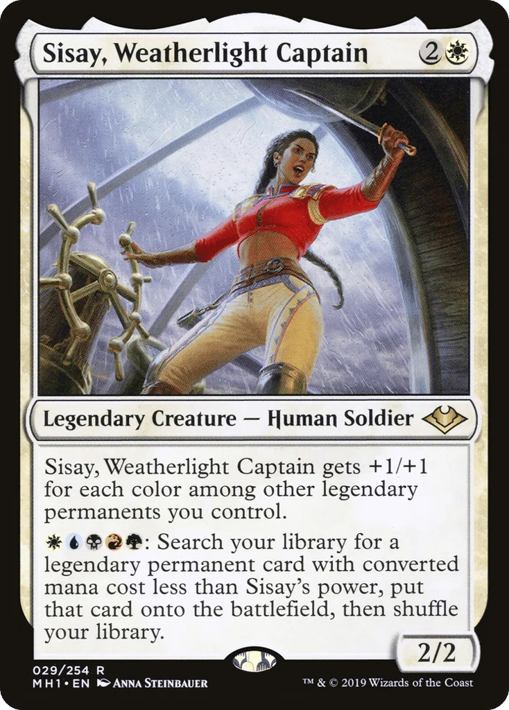 Sisay, Weatherlight Captain · Modern Horizons