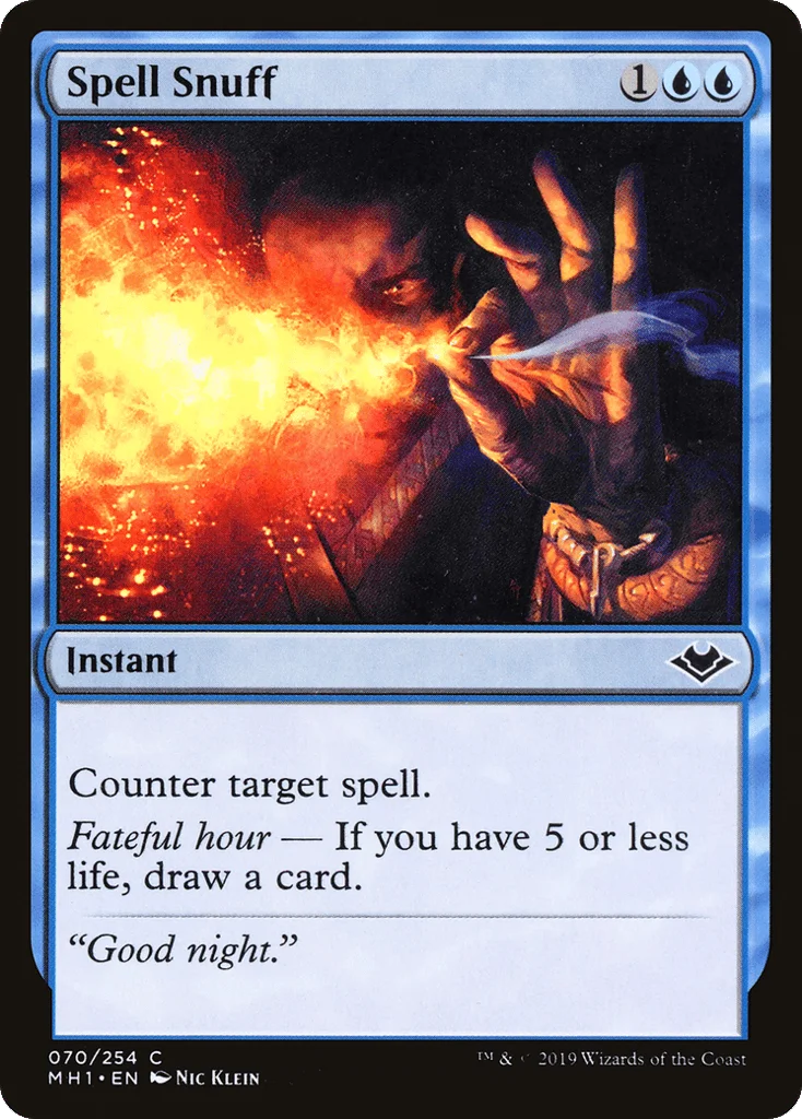 Spell Snuff · Modern Horizons