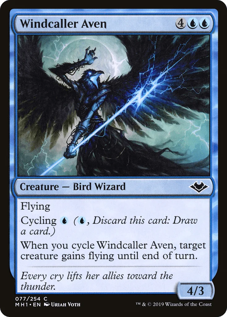 Windcaller Aven · Modern Horizons