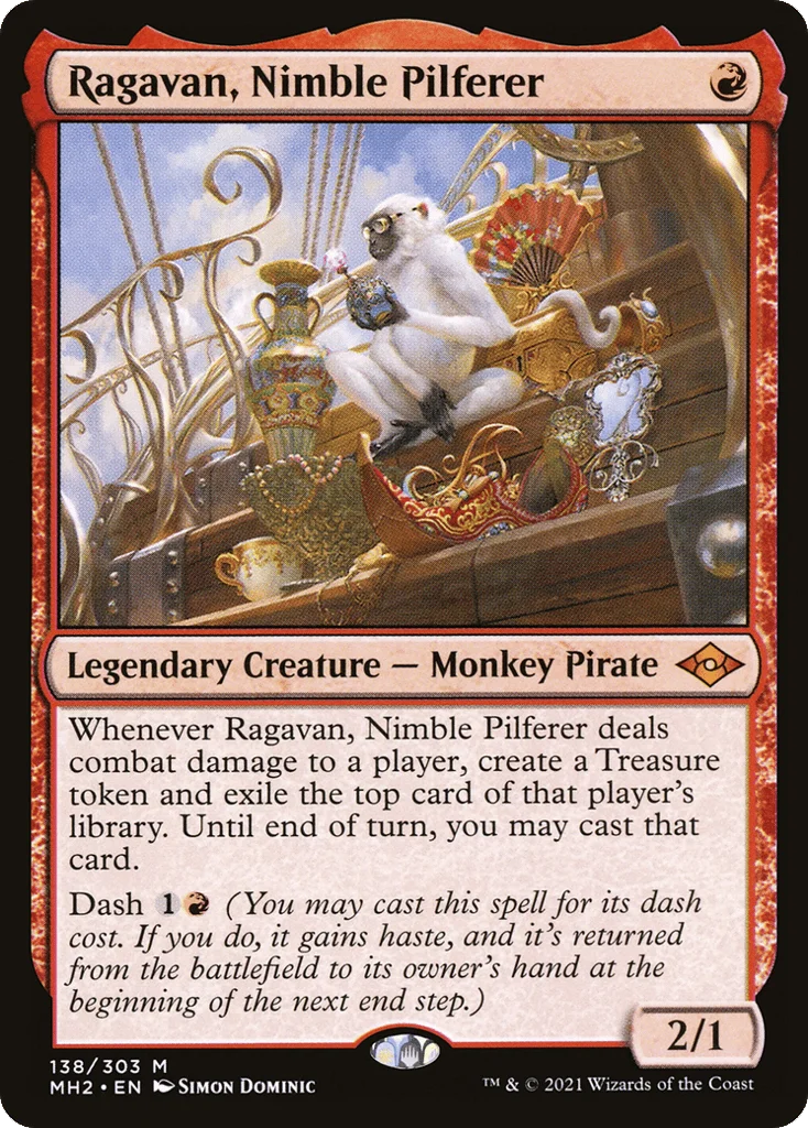 Ragavan, Nimble Pilferer · Modern Horizons 2