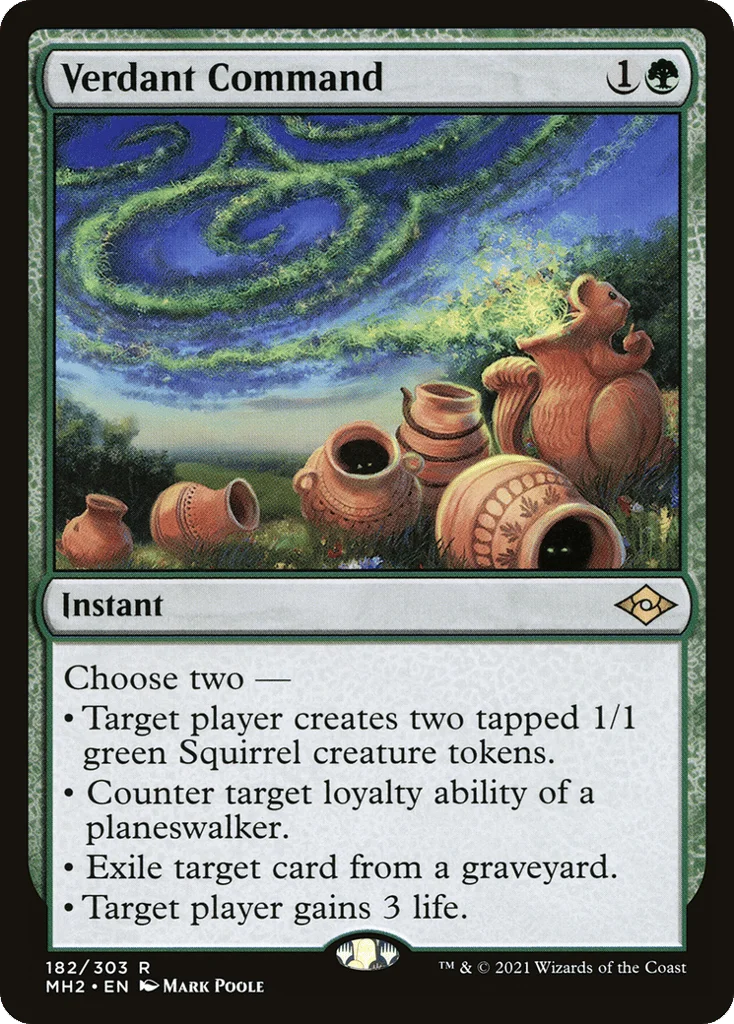 Verdant Command · Modern Horizons 2