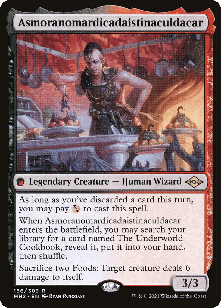 Asmoranomardicadaistinaculdacar · Modern Horizons 2