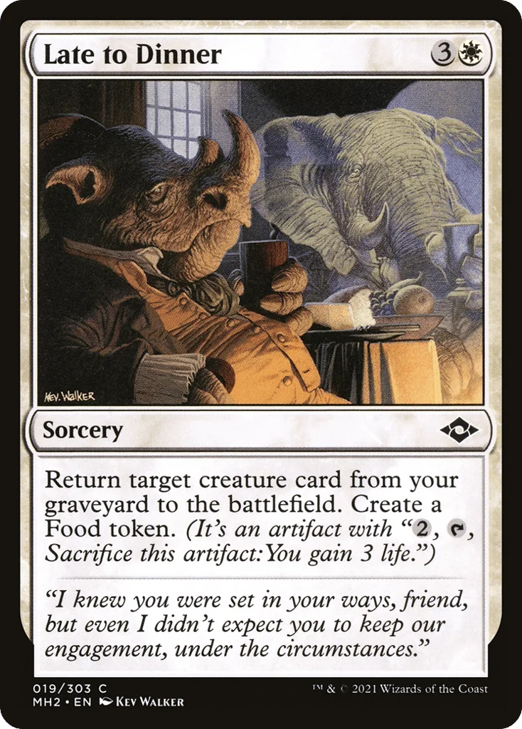 Late to Dinner · Modern Horizons 2
