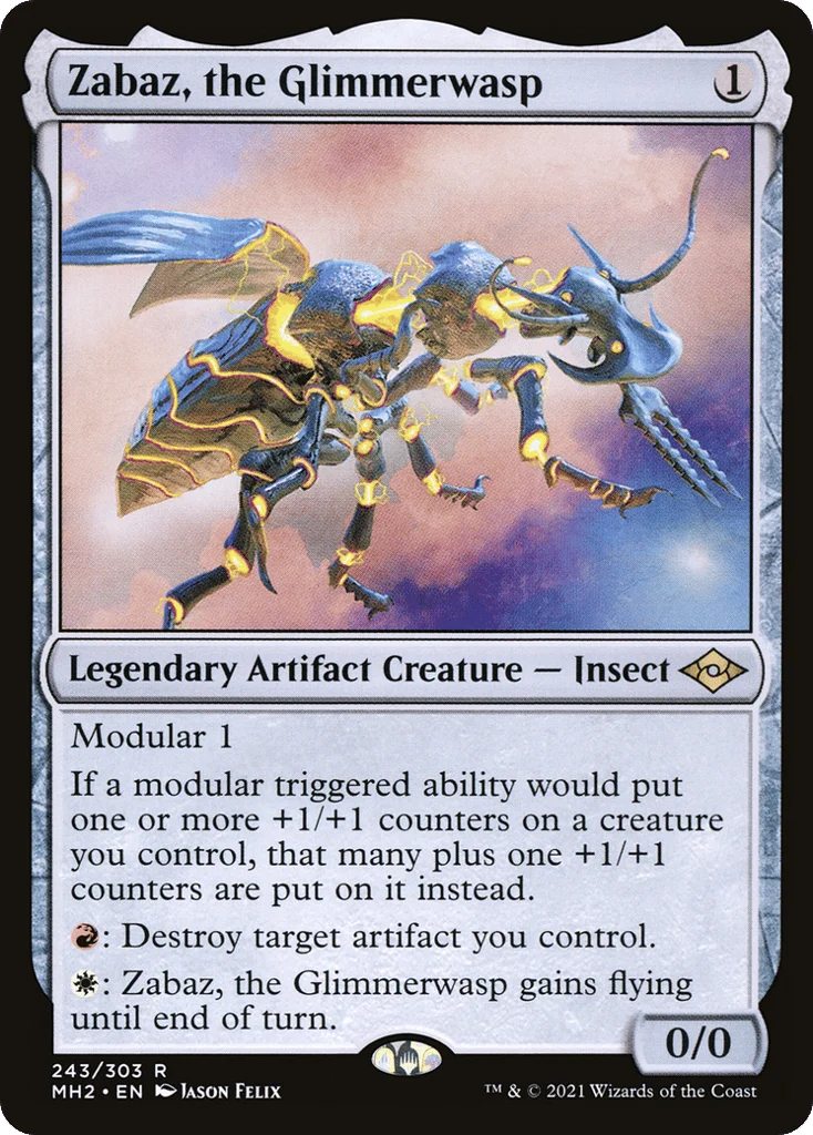 Zabaz, the Glimmerwasp · Modern Horizons 2