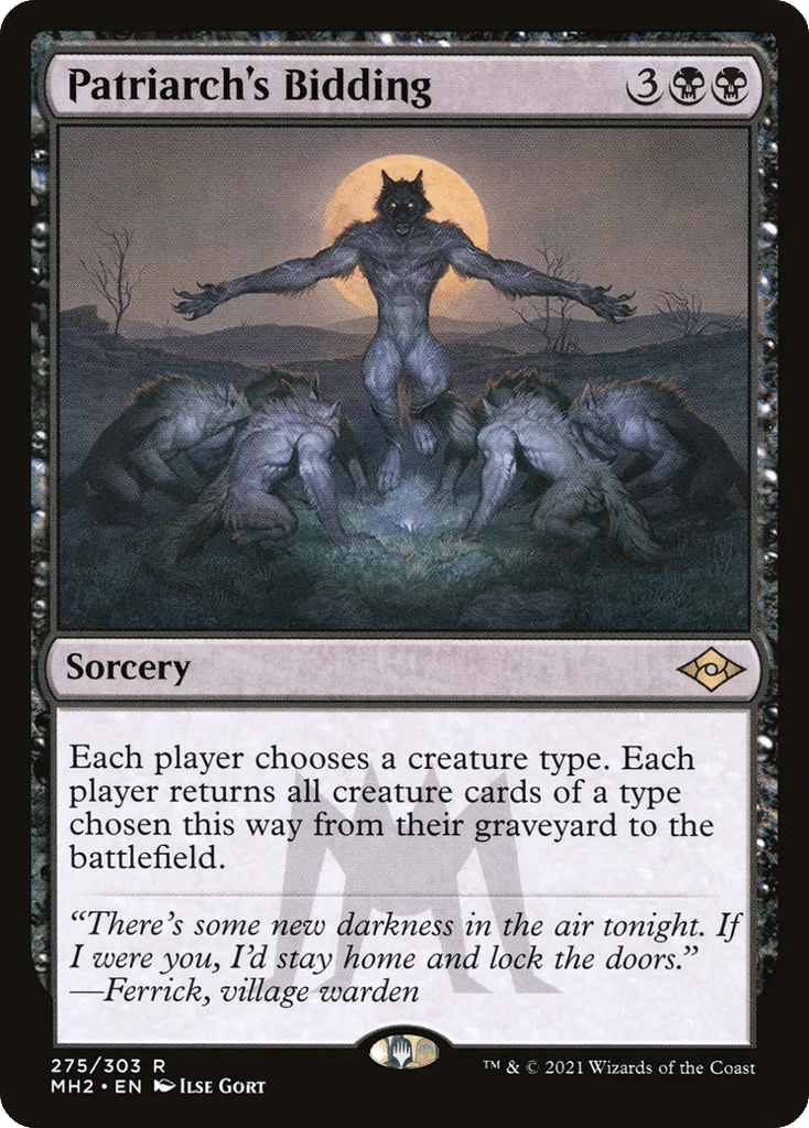 Patriarch's Bidding · Modern Horizons 2