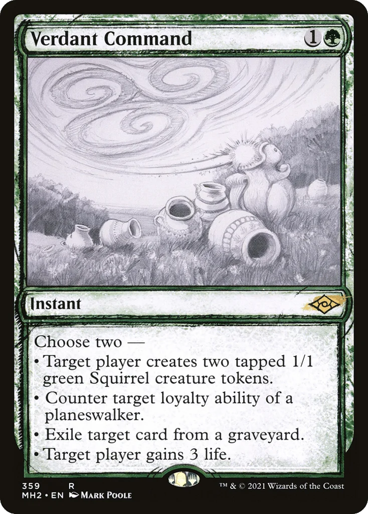 Verdant Command · Modern Horizons 2