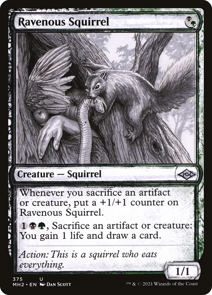 Ravenous Squirrel · Modern Horizons 2