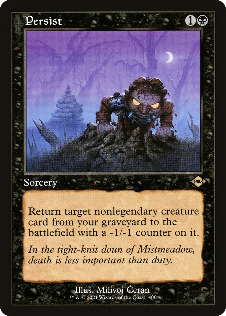Persist · Modern Horizons 2