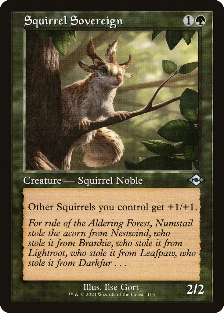 Squirrel Sovereign · Modern Horizons 2