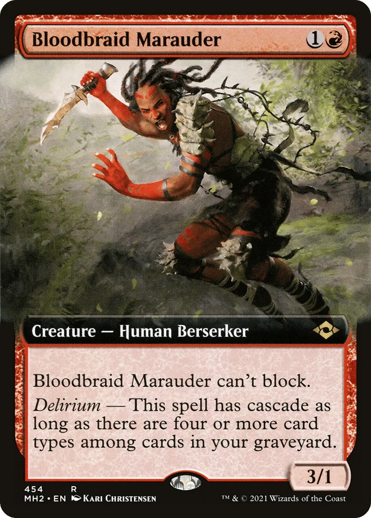 Bloodbraid Marauder · Modern Horizons 2