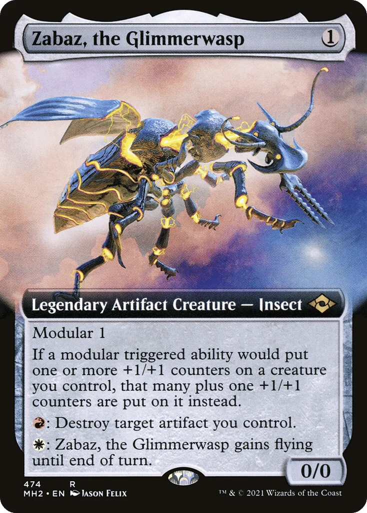 Zabaz, the Glimmerwasp · Modern Horizons 2