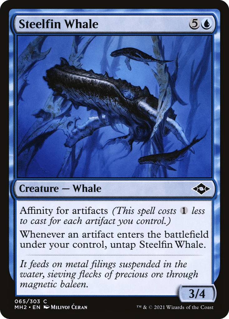 Steelfin Whale · Modern Horizons 2