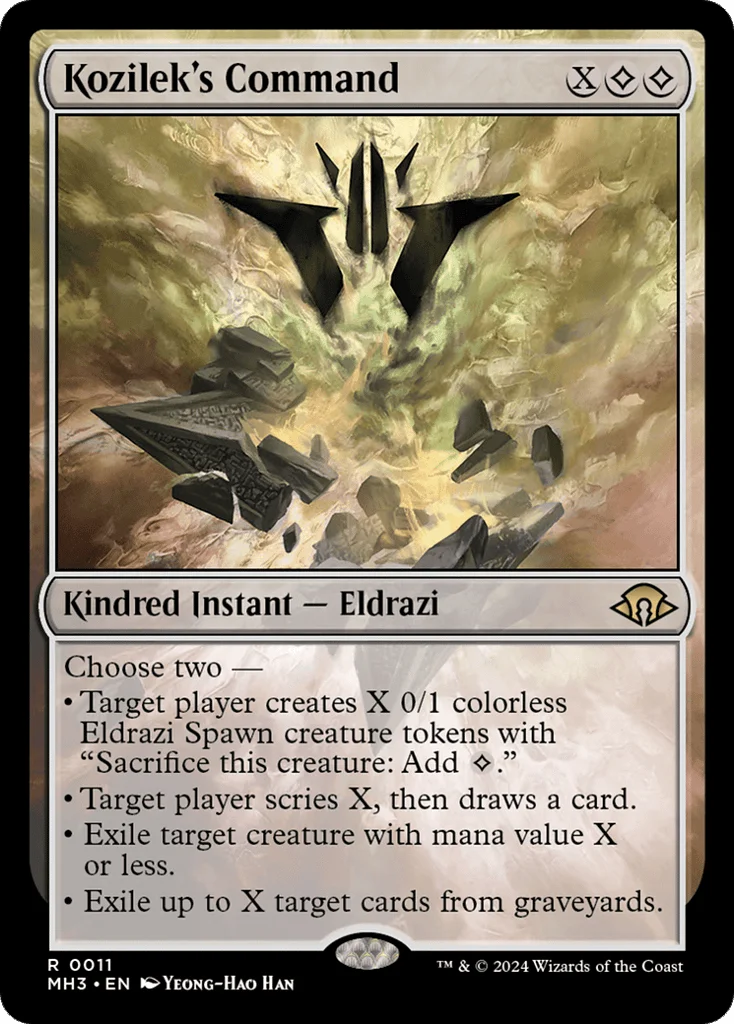 Kozilek's Command · Modern Horizons 3