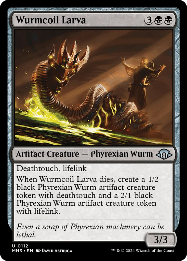 Wurmcoil Larva · Modern Horizons 3