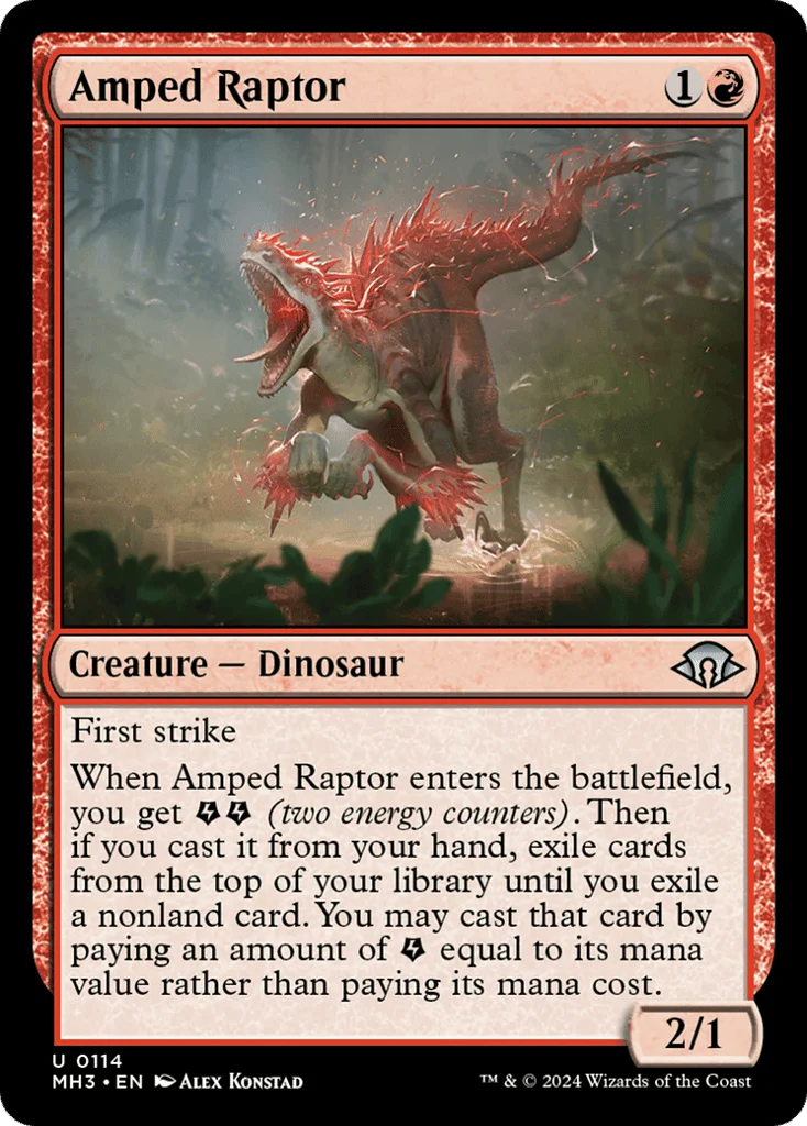 Amped Raptor · Modern Horizons 3