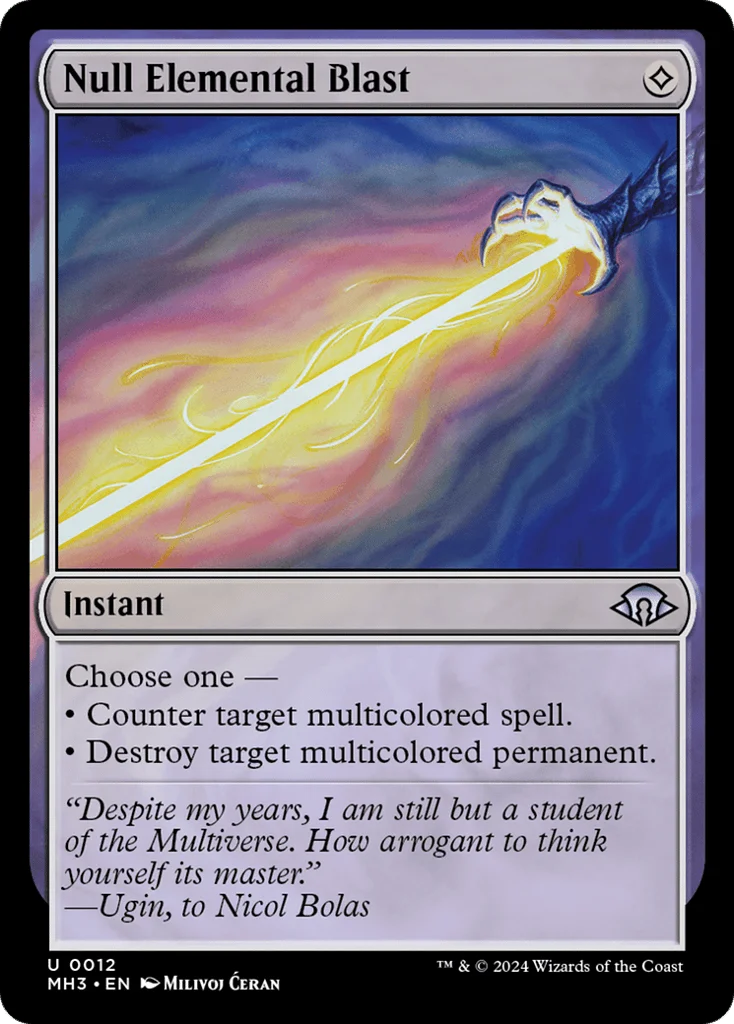Null Elemental Blast · Modern Horizons 3